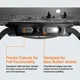 Spigen Thin Fit - Samsung Galaxy Watch 9 / 8 40MM Bumper Hoesje - Zwart afbeelding 8
