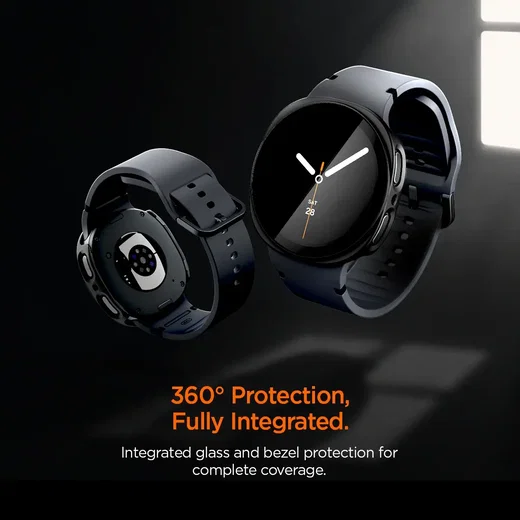 Spigen Thin Fit - Samsung Galaxy Watch 9 / 8 40MM Bumper Hoesje - Zwart afbeelding 3