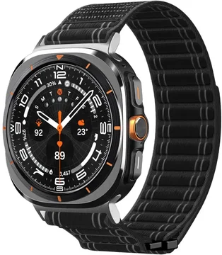 Spigen WBF0 - Samsung Galaxy Watch Ultra 2 / 1 Bandje - Zwart