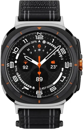 Spigen WBF0 - Samsung Galaxy Watch Ultra 2 / 1 Bandje - Zwart afbeelding 3