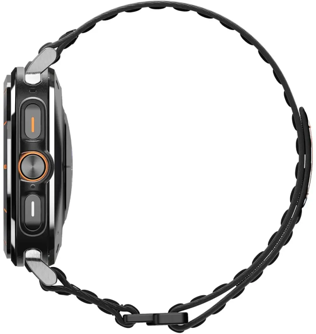 Spigen WBF0 - Samsung Galaxy Watch Ultra 2 / 1 Bandje - Zwart afbeelding 5