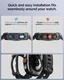Spigen Rugged Armor Pro - Samsung Watch Ultra 2 - Hoesje en Bandje - Zwart afbeelding 5