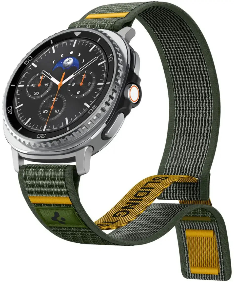 Spigen Athlex Air Samsung Galaxy Watch 9 / 8 Bandje - 40/44/46MM - Groen afbeelding 11