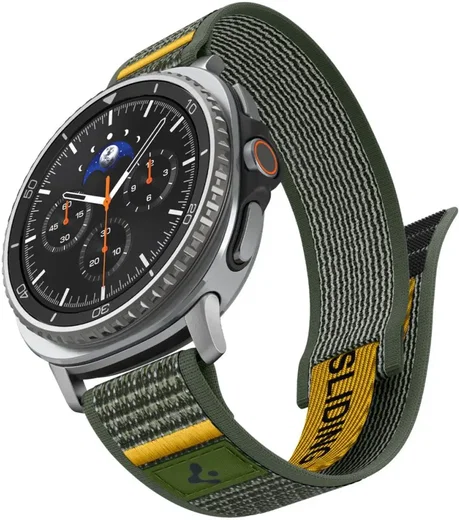 Spigen Athlex Air Samsung Galaxy Watch 9 / 8 Bandje - 40/44/46MM - Groen afbeelding 2