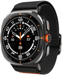 Spigen Lite Fit - Samsung Galaxy Watch Ultra 2 / 1 Bandje - Zwart afbeelding