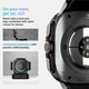 Spigen Lite Fit - Samsung Galaxy Watch Ultra 2 / 1 Bandje - Zwart afbeelding 4
