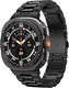 Spigen Modern Fit 316L Samsung Galaxy Watch Ultra 2 / 1 Bandje - RVS - Zwart afbeelding 1