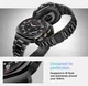 Spigen Modern Fit 316L Samsung Galaxy Watch Ultra 2 / 1 Bandje - RVS - Zwart afbeelding 6
