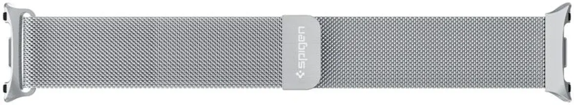 Spigen Metal Fit - Samsung Galaxy Watch 9 / 8 Bandje - 46/44/40MM - RVS - Zilver afbeelding 7