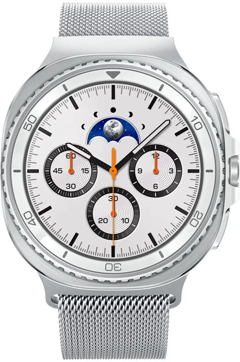 Spigen Metal Fit - Samsung Galaxy Watch 9 / 8 Bandje - 46/44/40MM - RVS - Zilver afbeelding 9