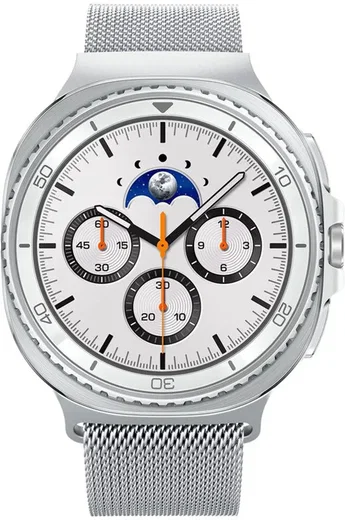 Spigen Metal Fit - Samsung Galaxy Watch 9 / 8 Bandje - 46/44/40MM - RVS - Zilver afbeelding 9