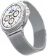 Spigen Metal Fit - Samsung Galaxy Watch 9 / 8 Bandje - 46/44/40MM - RVS - Zilver afbeelding 2