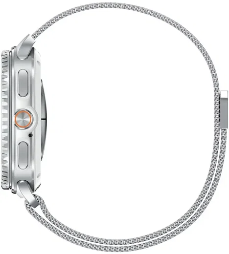 Spigen Metal Fit - Samsung Galaxy Watch 9 / 8 Bandje - 46/44/40MM - RVS - Zilver afbeelding 8