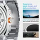 Spigen Modern Fit 316L Samsung Galaxy Watch Ultra Bandje - RVS - Zilver afbeelding 5