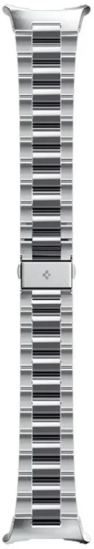 Spigen Modern Fit 316L Samsung Galaxy Watch Ultra Bandje - RVS - Zilver afbeelding 9