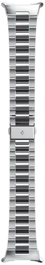 Spigen Modern Fit 316L Samsung Galaxy Watch Ultra Bandje - RVS - Zilver afbeelding 9