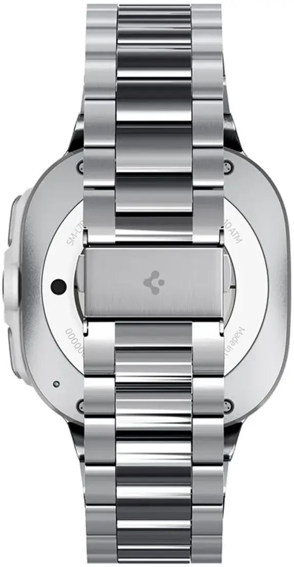 Spigen Modern Fit 316L Samsung Galaxy Watch Ultra Bandje - RVS - Zilver afbeelding 8