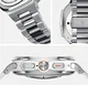 Spigen Modern Fit 316L Samsung Galaxy Watch Ultra Bandje - RVS - Zilver afbeelding 14
