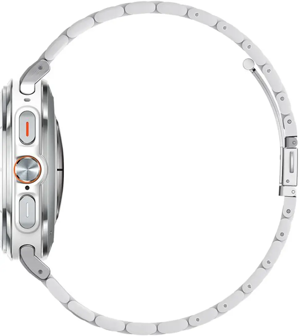 Spigen Modern Fit 316L Samsung Galaxy Watch Ultra Bandje - RVS - Zilver afbeelding 11
