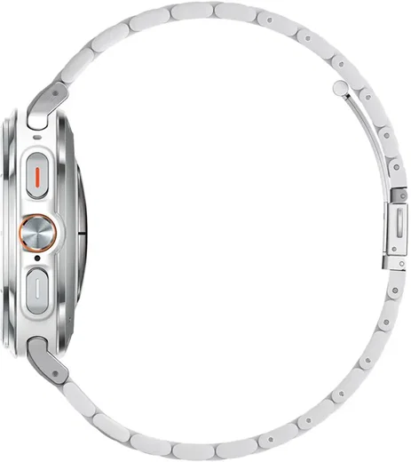 Spigen Modern Fit 316L Samsung Galaxy Watch Ultra Bandje - RVS - Zilver afbeelding 11