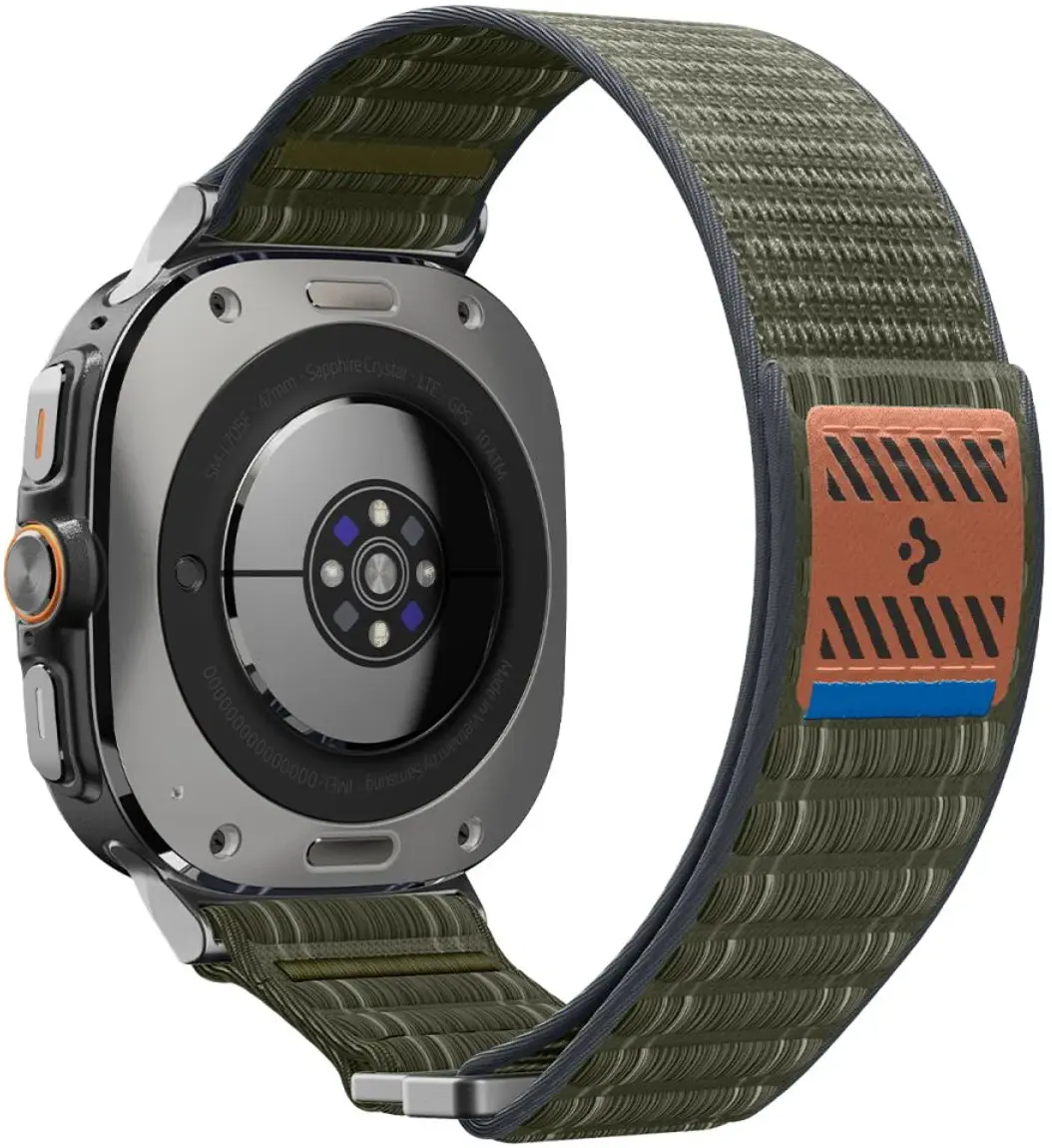 Spigen WBF0 - Samsung Galaxy Watch Ultra 2 / 1 Bandje - Groen afbeelding 9