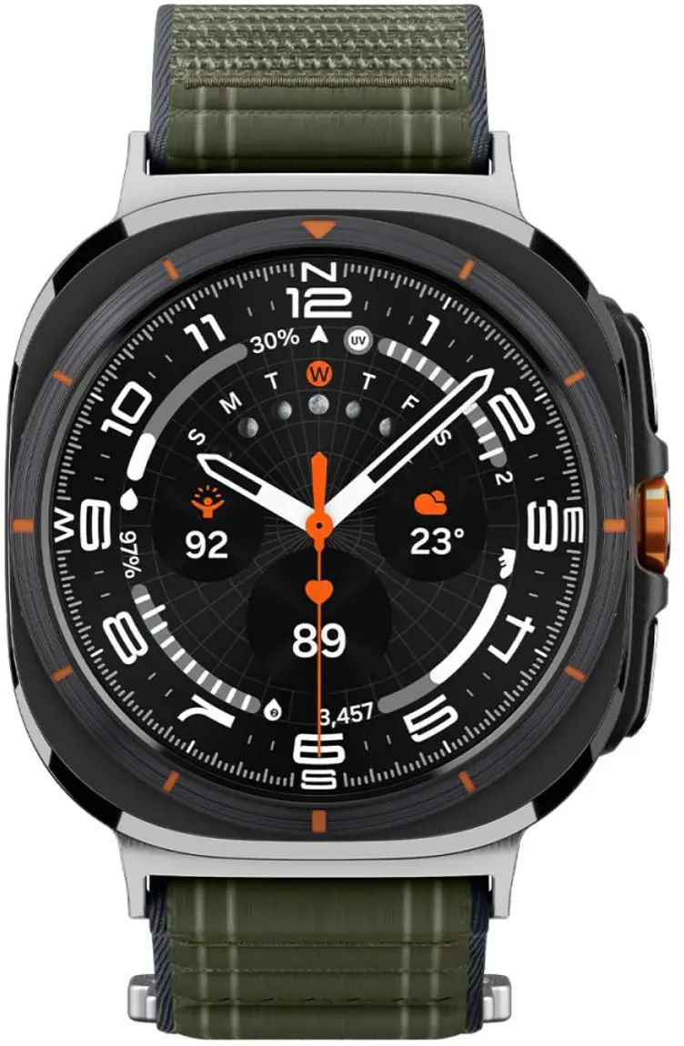 Spigen WBF0 - Samsung Galaxy Watch Ultra 2 / 1 Bandje - Groen afbeelding 3