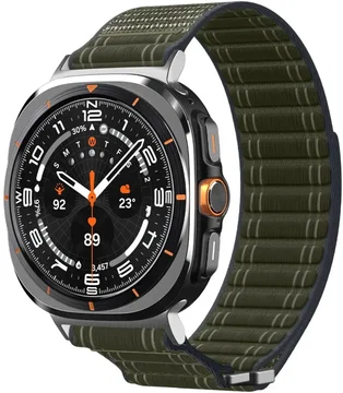 Spigen WBF0 - Samsung Galaxy Watch Ultra 2 / 1 Bandje - Groen