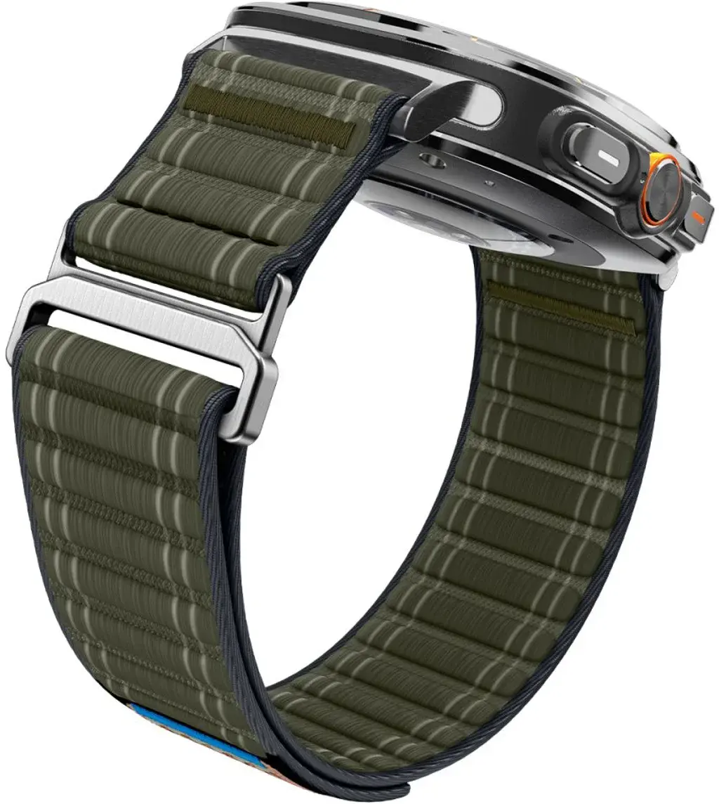 Spigen WBF0 - Samsung Galaxy Watch Ultra 2 / 1 Bandje - Groen afbeelding 8