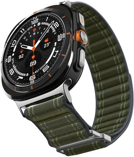 Spigen WBF0 - Samsung Galaxy Watch Ultra 2 / 1 Bandje - Groen afbeelding 2
