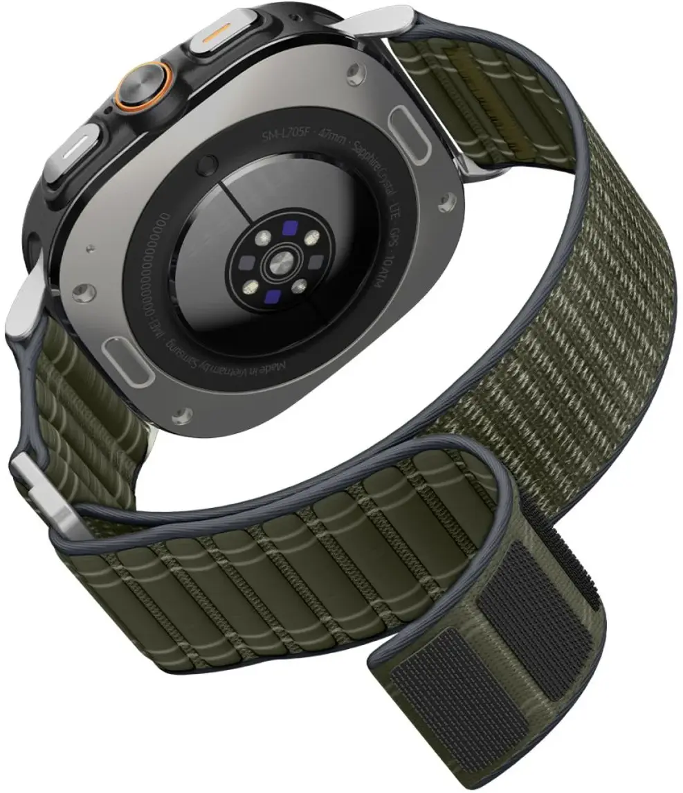 Spigen WBF0 - Samsung Galaxy Watch Ultra 2 / 1 Bandje - Groen afbeelding 11