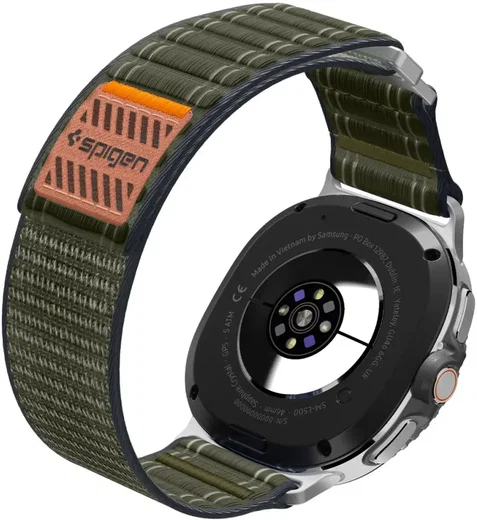 Spigen WBF0 - Samsung Galaxy Watch 9 / 8 Bandje - 46/44/40MM - Groen afbeelding 8