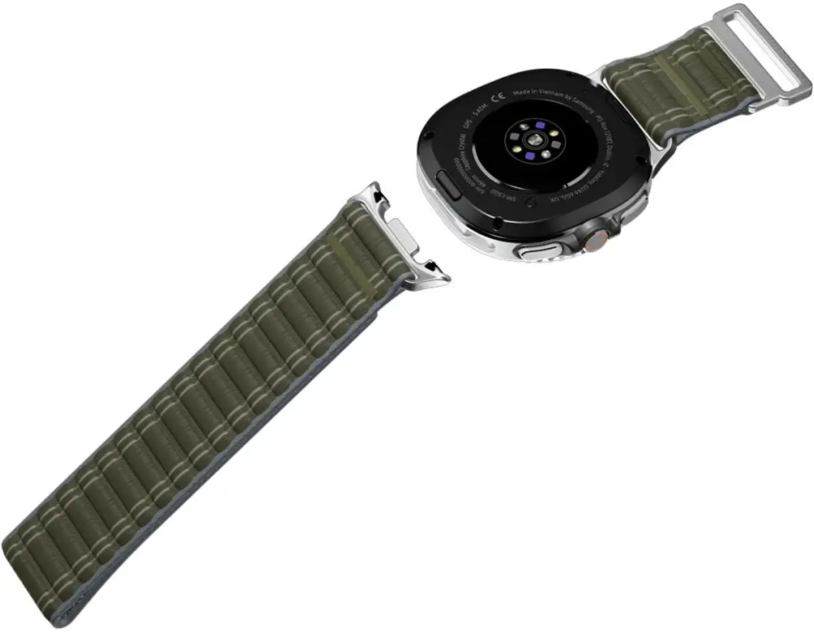 Spigen WBF0 - Samsung Galaxy Watch 9 / 8 Bandje - 46/44/40MM - Groen afbeelding 11