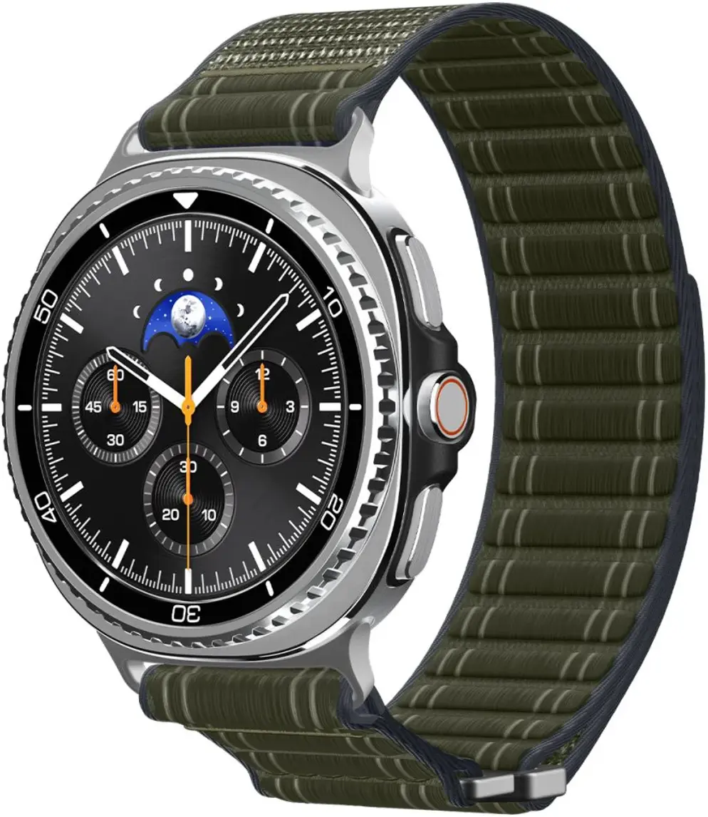 Spigen WBF0 - Samsung Galaxy Watch 9 / 8 Bandje - 46/44/40MM - Groen afbeelding 1
