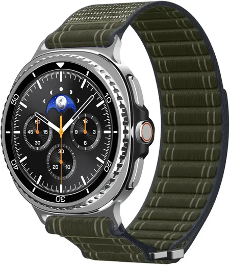 Spigen WBF0 - Samsung Galaxy Watch 9 / 8 Bandje - 46/44/40MM - Groen afbeelding 1