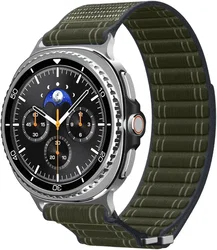 Spigen WBF0 - Samsung Galaxy Watch 9 / 8 Bandje - 46/44/40MM - Groen afbeelding