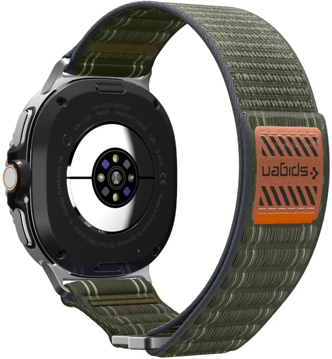 Spigen WBF0 - Samsung Galaxy Watch 9 / 8 Bandje - 46/44/40MM - Groen afbeelding 7