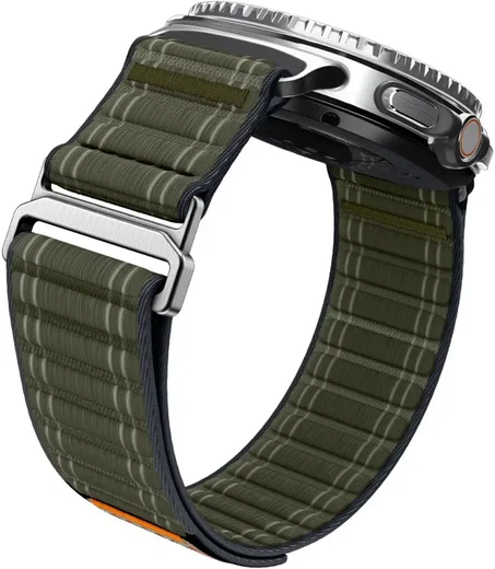 Spigen WBF0 - Samsung Galaxy Watch 9 / 8 Bandje - 46/44/40MM - Groen afbeelding 6