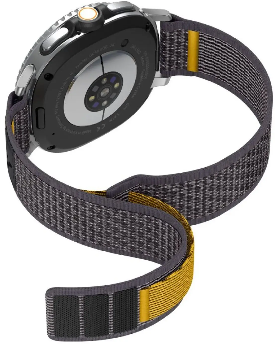 Spigen Athlex Air Samsung Galaxy Watch 9 / 8 Bandje - 40/44/46MM - Grijs afbeelding 9