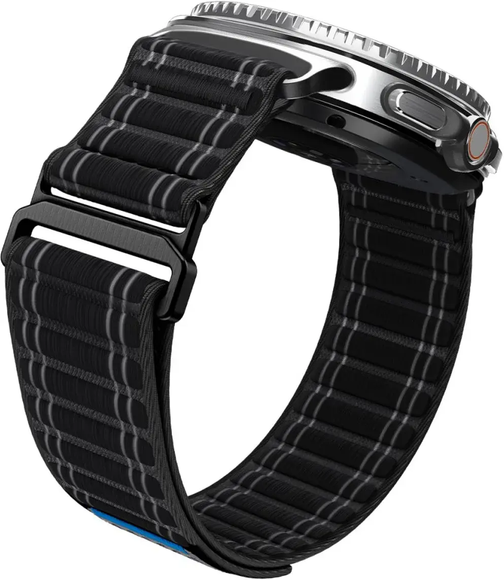 Spigen WBF0 - Samsung Galaxy Watch 9 / 8 Bandje - 46/44/40MM - Zwart afbeelding 6