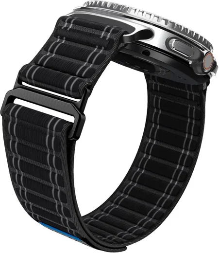 Spigen WBF0 - Samsung Galaxy Watch 9 / 8 Bandje - 46/44/40MM - Zwart afbeelding 6