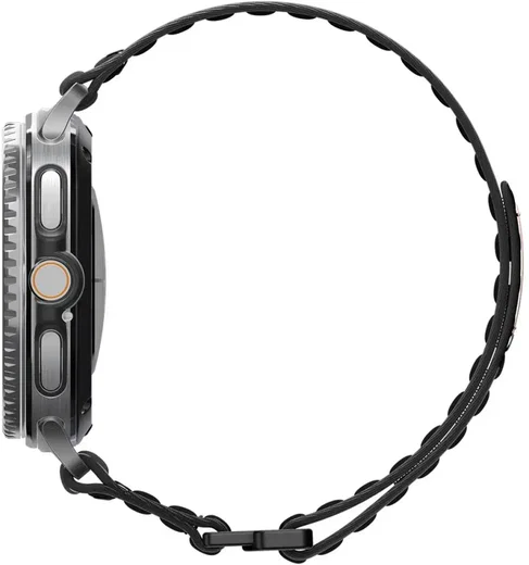 Spigen WBF0 - Samsung Galaxy Watch 9 / 8 Bandje - 46/44/40MM - Zwart afbeelding 3