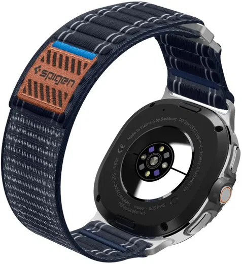 Spigen WBF0 - Samsung Galaxy Watch 9 / 8 Bandje - 46/44/40MM - Blauw afbeelding 8