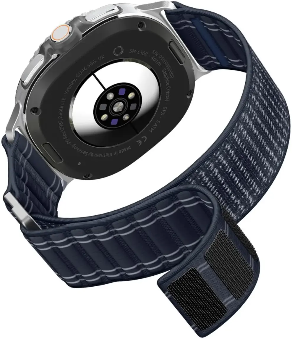 Spigen WBF0 - Samsung Galaxy Watch 9 / 8 Bandje - 46/44/40MM - Blauw afbeelding 9