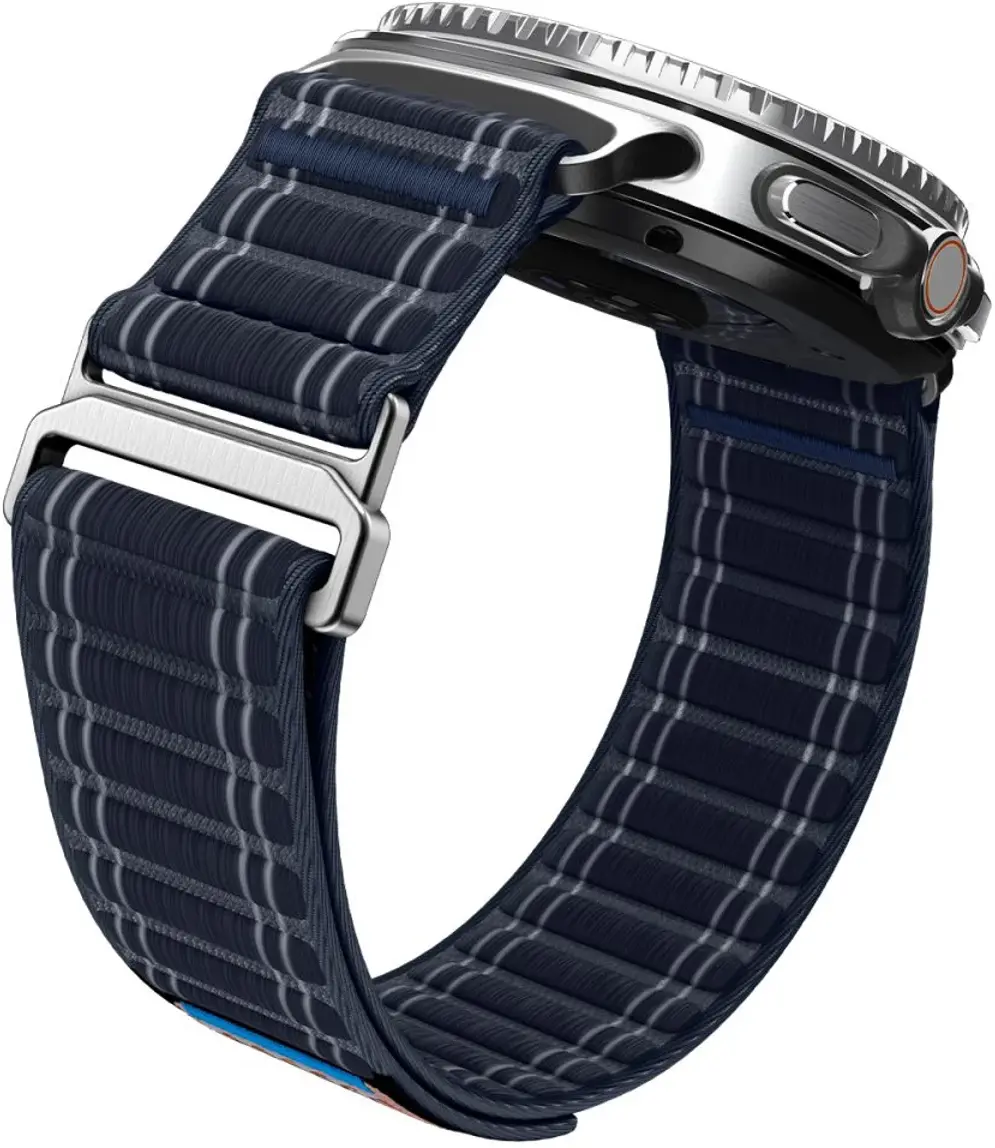 Spigen WBF0 - Samsung Galaxy Watch 9 / 8 Bandje - 46/44/40MM - Blauw afbeelding 6