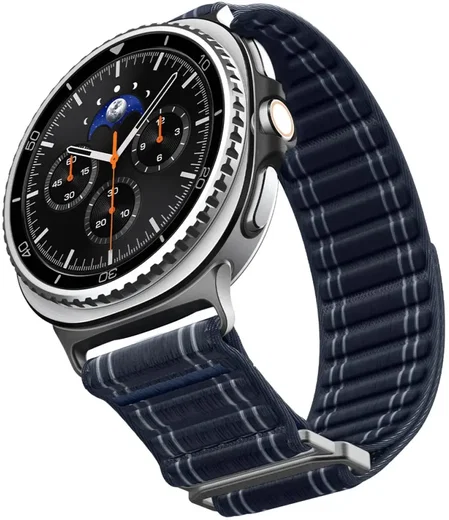 Spigen WBF0 - Samsung Galaxy Watch 9 / 8 Bandje - 46/44/40MM - Blauw afbeelding 5