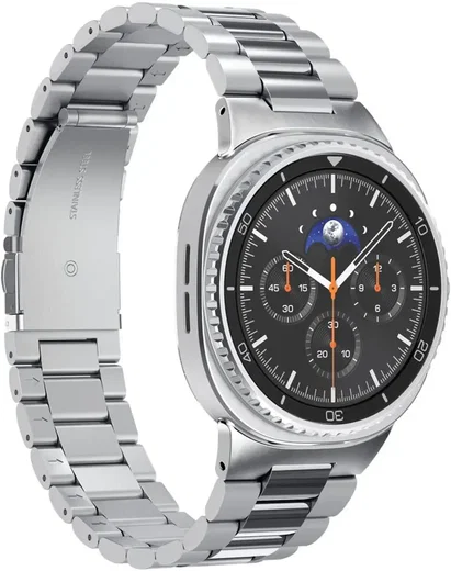 Spigen Modern Fit 316L Galaxy Watch Bandje 9 / 8 - 40/44/46MM - RVS - Zilver afbeelding 10