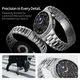 Spigen Modern Fit 316L Galaxy Watch Bandje 9 / 8 - 40/44/46MM - RVS - Zilver afbeelding 4