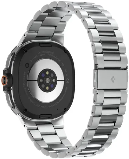 Spigen Modern Fit 316L Galaxy Watch Bandje 9 / 8 - 40/44/46MM - RVS - Zilver afbeelding 11