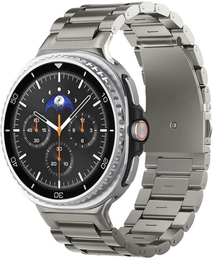 Spigen Modern Fit Samsung Galaxy Watch Bandje 9 / 8 - 40/44/46MM - RVS - Zilver afbeelding 1