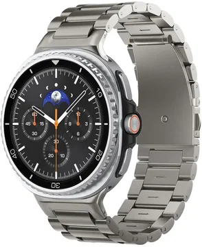 Spigen Modern Fit Samsung Galaxy Watch Bandje 9 / 8 - 40/44/46MM - RVS - Zilver